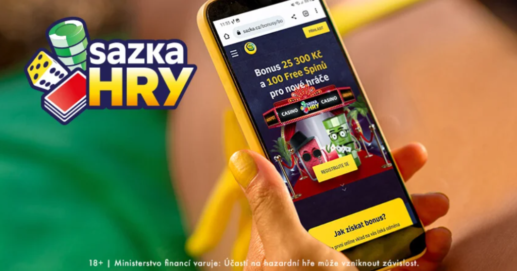 Sazka Aplikace - herní prostředí