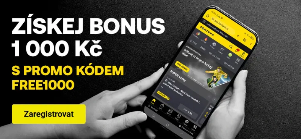 Fortuna aplikace - bonus