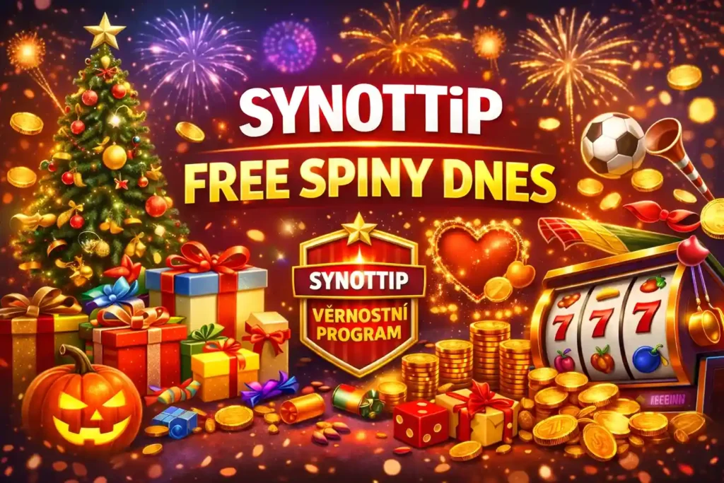 Synottip free spiny dnes