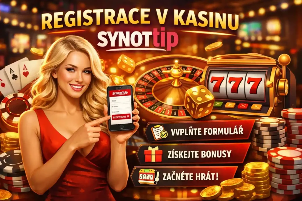 Registrace v kasinu SynotTip