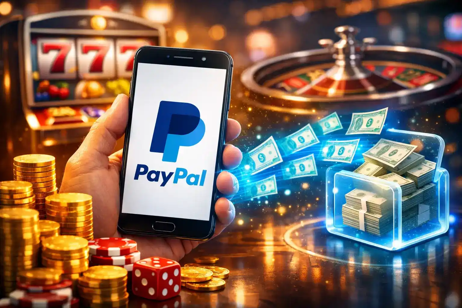 Výběr z online kasina přes PayPal – rychlé, bezpečné a bez bank