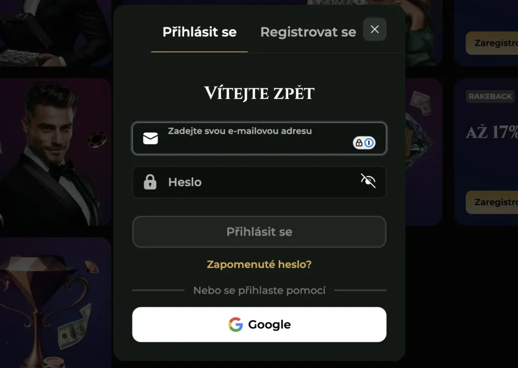 Goldzino Casino prihlásenie