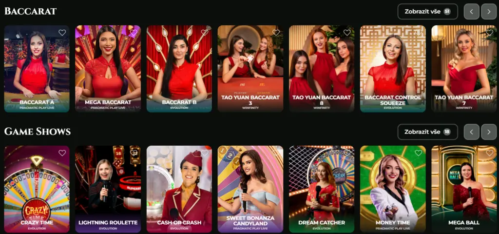 Goldzino live casino