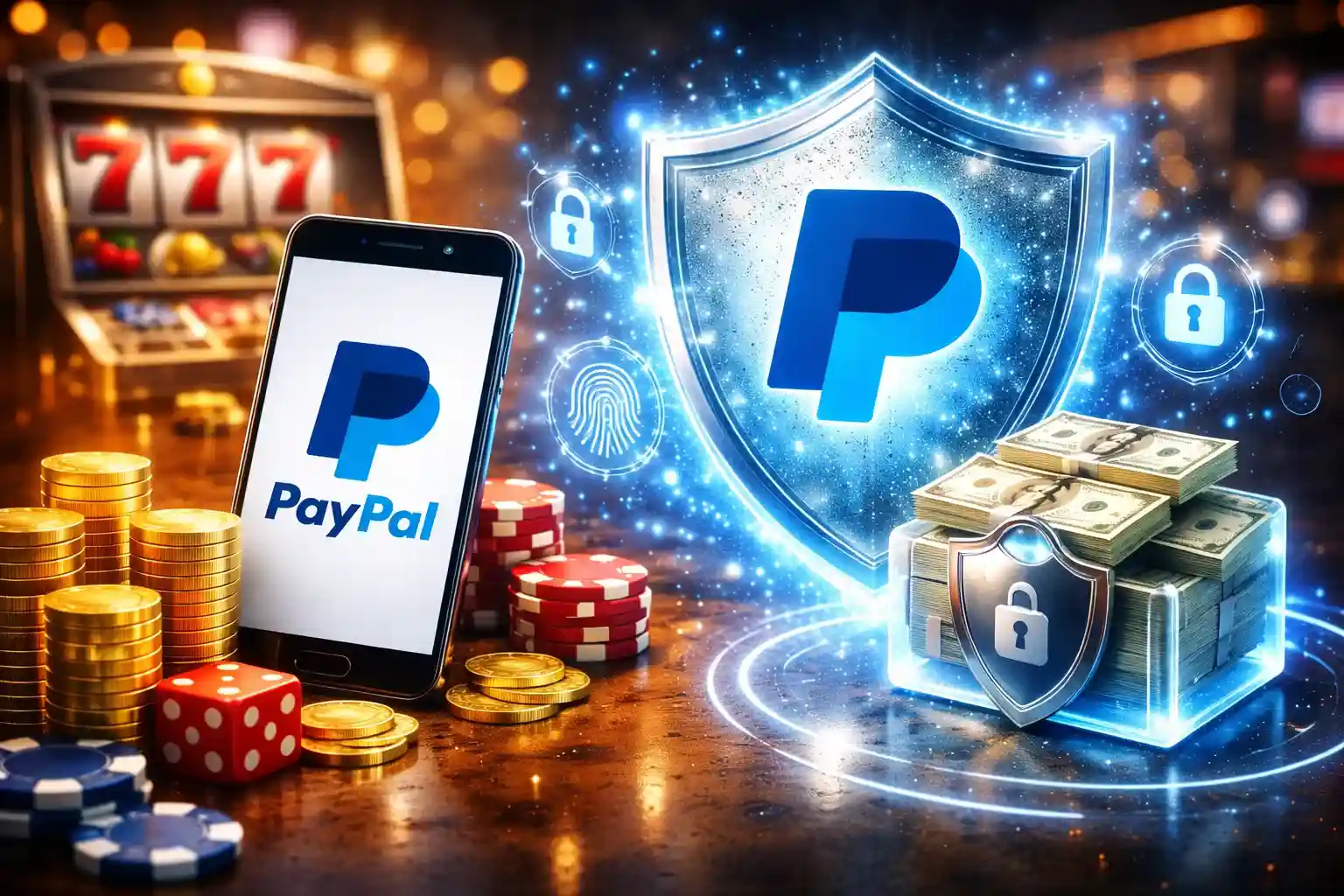 PayPal v kasínach a bezpečnosť