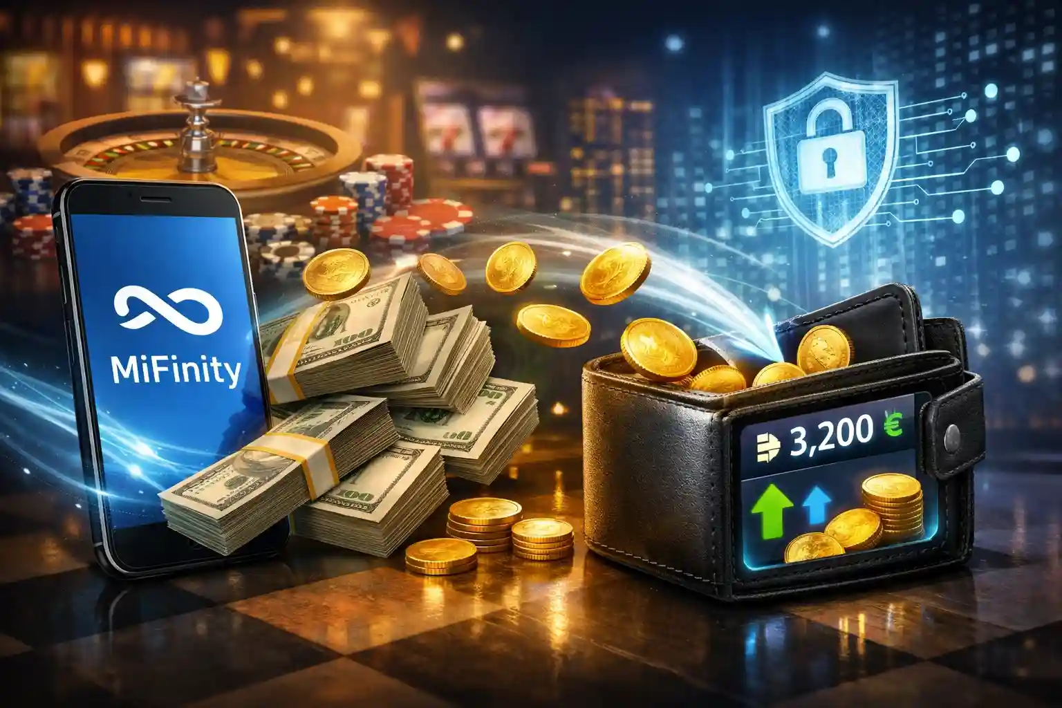 Výběr z online kasina přes MiFinity – jak funguje a co musíte vědět