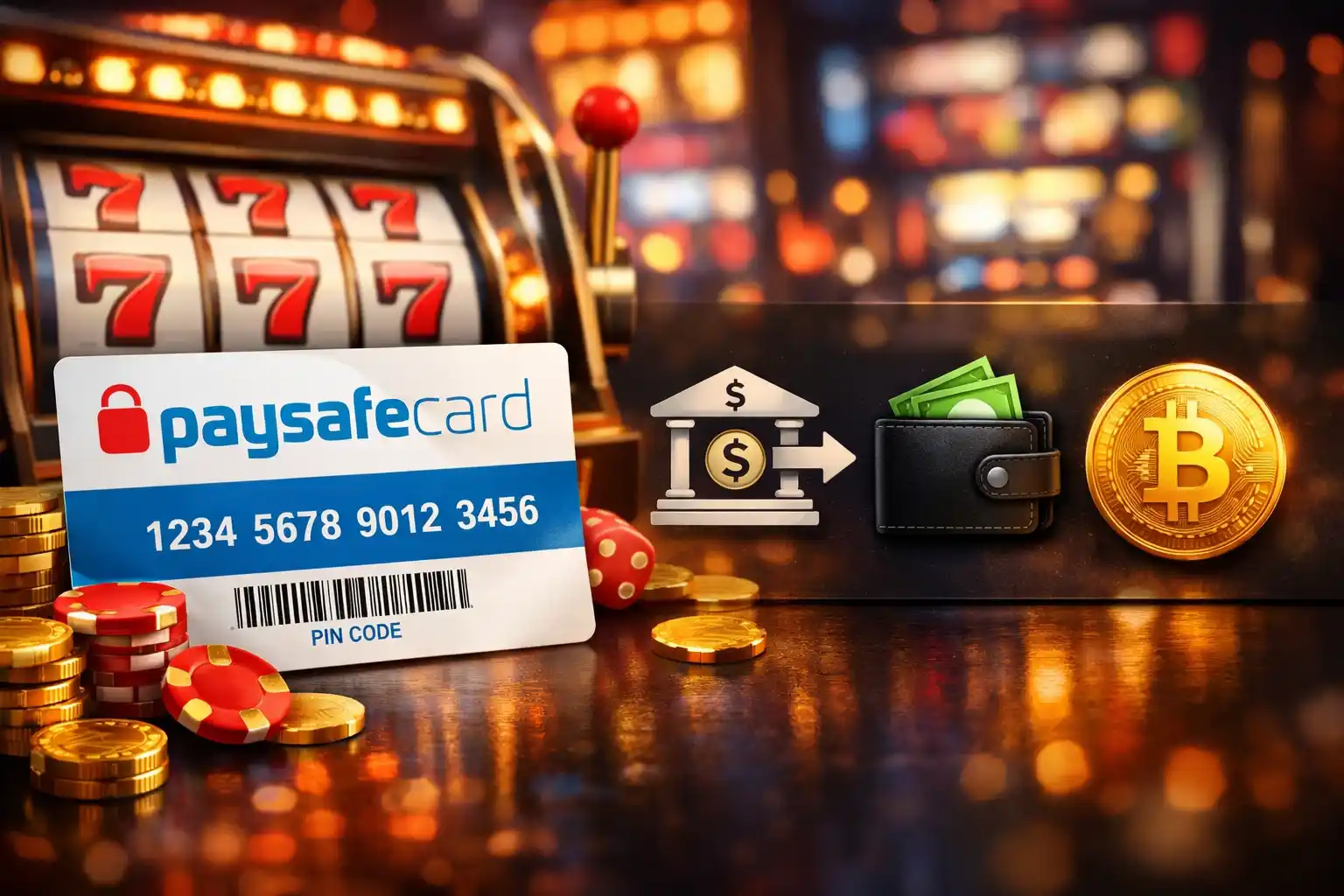 Výběr z online kasina přes Paysafecard – jak to funguje a co musíte vědět