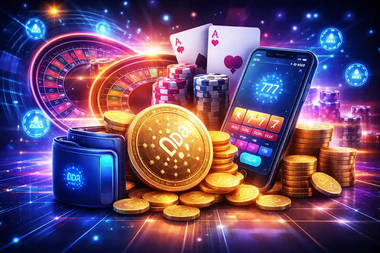 Výběry přes Cardano (ADA) v online kasinech
