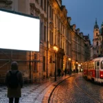 Regulace reklamy na hazard: prázdný billboard v Praze