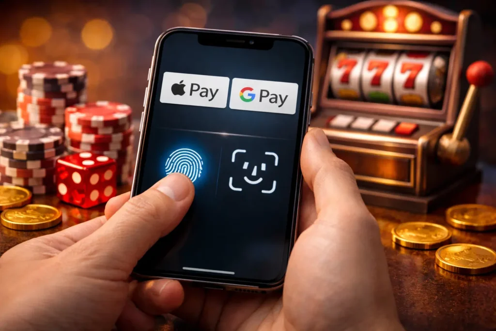 Google pay a Apple pay peněženky v casinech