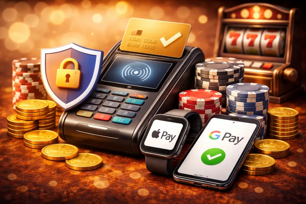 Google pay a apple pay v casinech