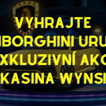 Jezděte stylově: Vyhrajte Lamborghini Urus v exkluzivní akci kasina Wyns!