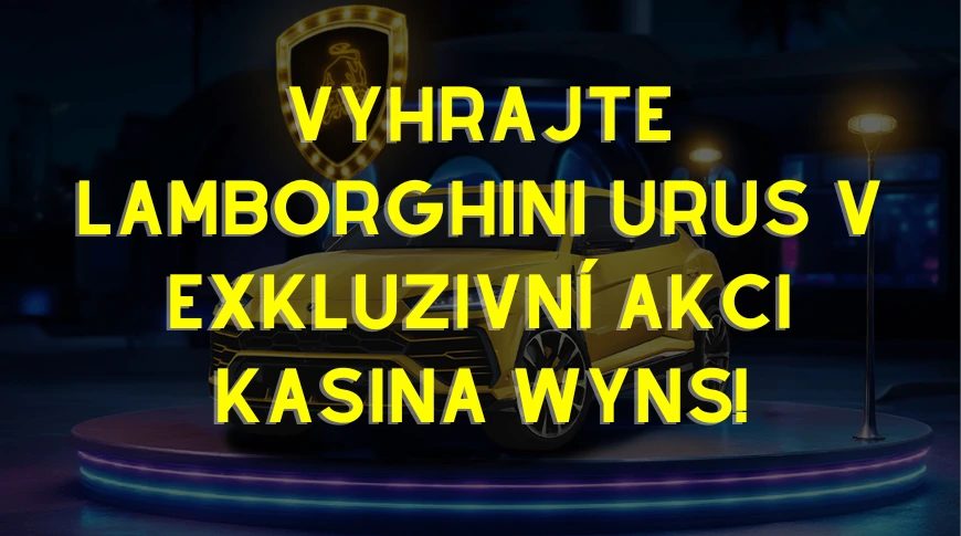 Vyhrajte Lamborghini Urus v exluzivní akci kasina wyns!