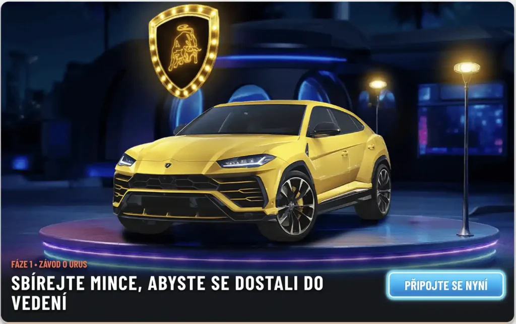 Urus Giveaway v kasinu Wyns