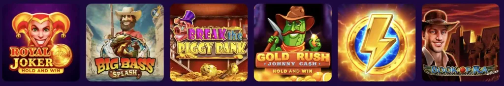 Výherní automaty v Gambloria Casinu