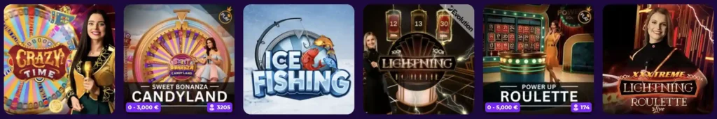 Live Casino v Gambloria Casinu