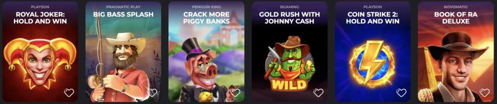 Kasino hry v kasinu LuckyCapone