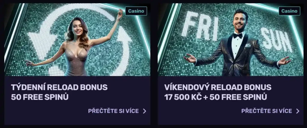 Pravidelné bonusy ve Sportuně