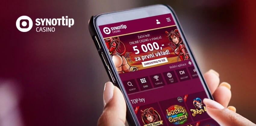 synottip aplikace pro mobil