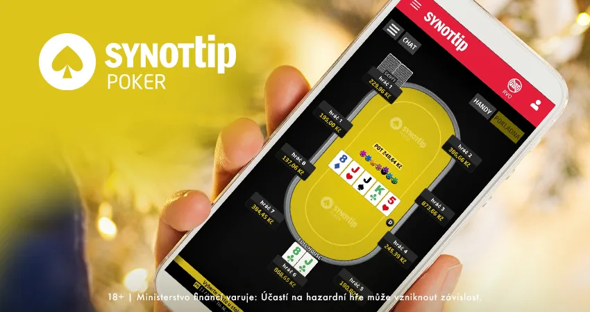 Synottip poker přes aplikaci