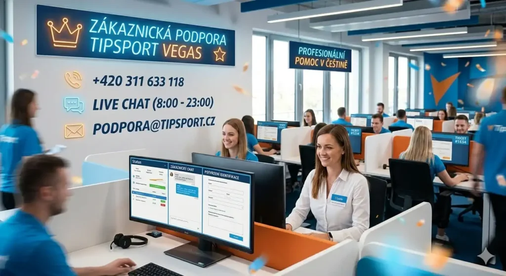 Zákaznická podpora Tipsport: Profesionální pomoc v češtině