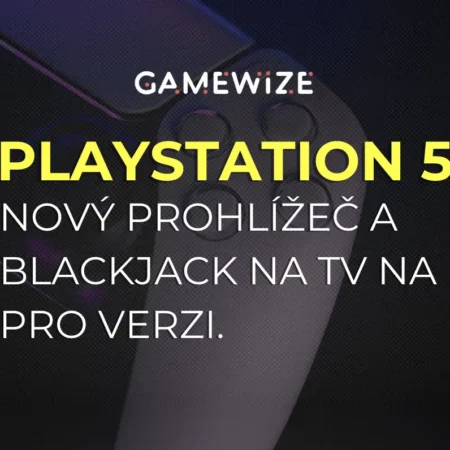 PlayStation 5 Pro: Nový prohlížeč a blackjack na TV
