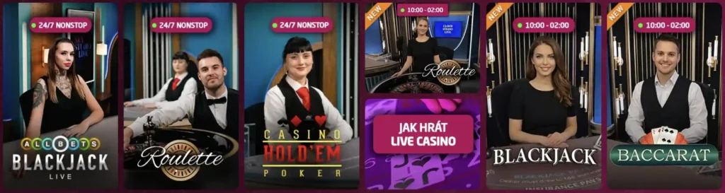 Synottip Live casino