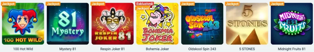 Vegas Jackpoty: Statisíce navíc ke každému spinu