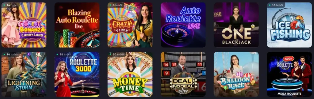 Live Casino – Atmosféra Vegas u vás v obýváku