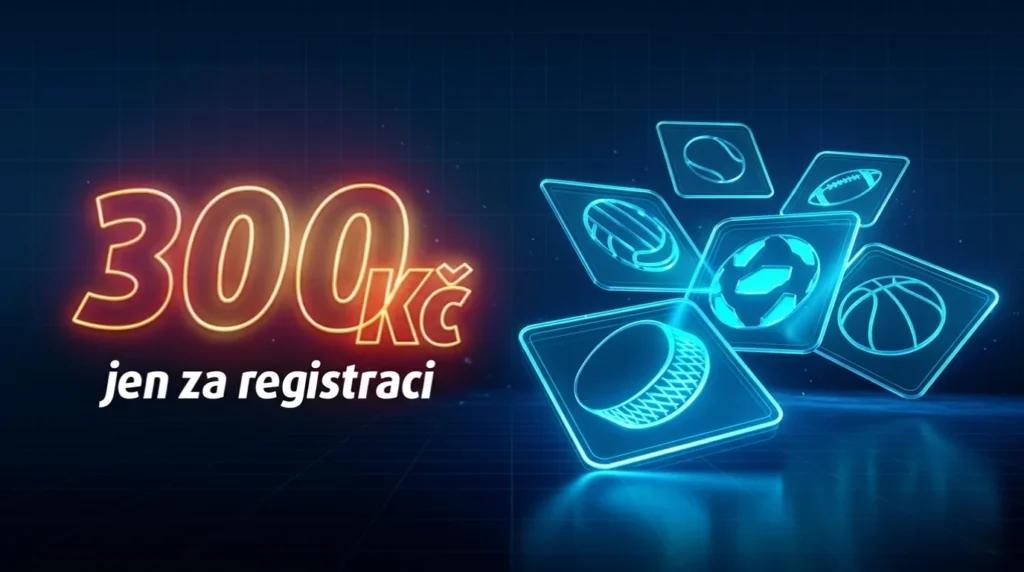 300 kč jen za registraci