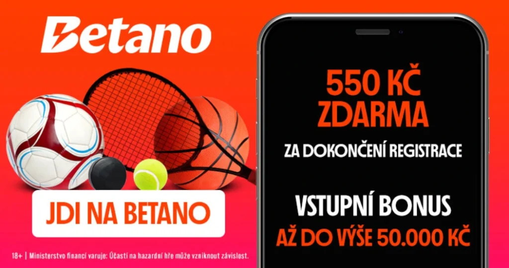 Betano Registrace bonus