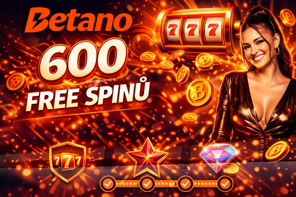600 free spinů k prvnímu vkladu v Betano