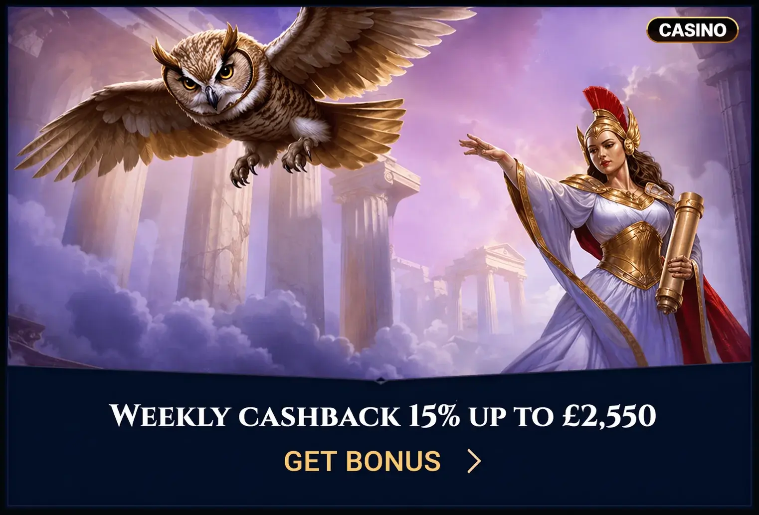 Cazeus Cashbacak bonus
