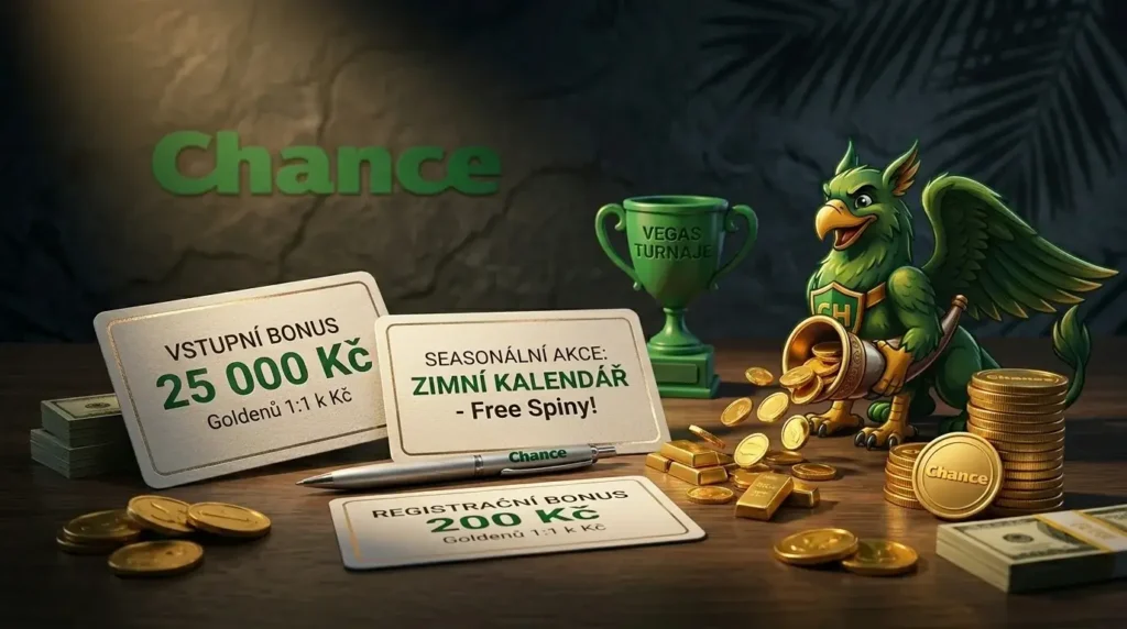 Chance Bonusy a promoakce – Peníze zdarma a svět turnajů