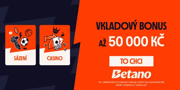 Betano bonus za registraci a vstupní nabídka