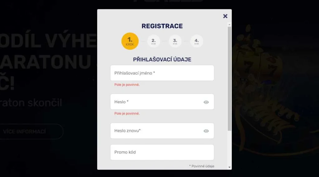 Forbes Casino registrace – Bonus a 50 free spinů do 3 minut