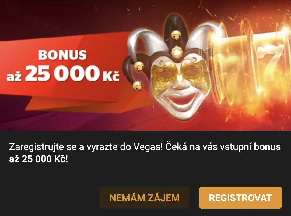 Chance vkladový bonus až 25 000 Kč