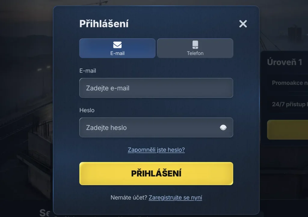 Jak se přihlásit do BetRepublic Casino