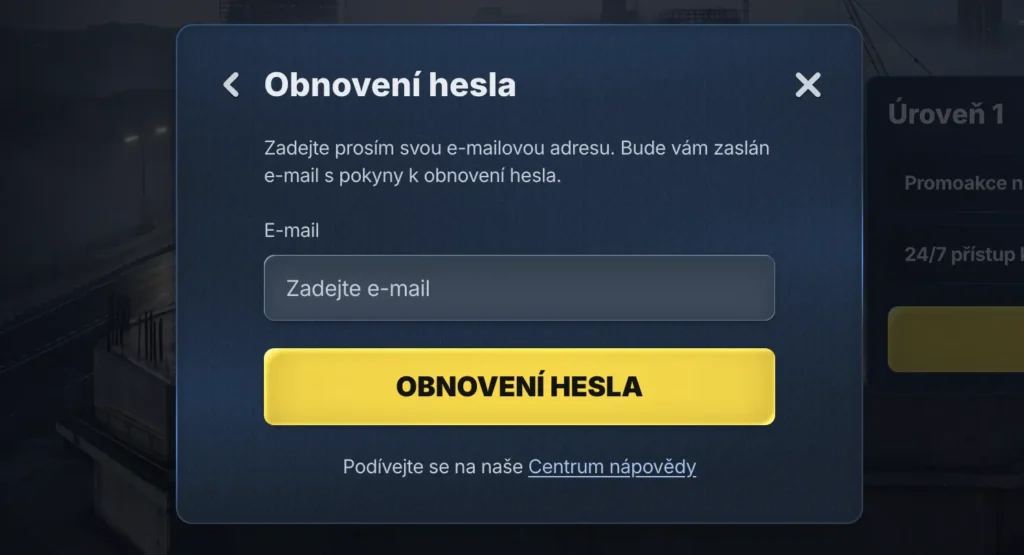 Co dělat, když zapomenete heslo